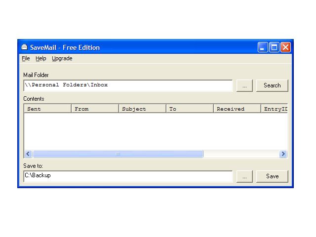 SaveMail - Free Edition 1.00.0045