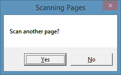 using flatbed scanners and multiple pages